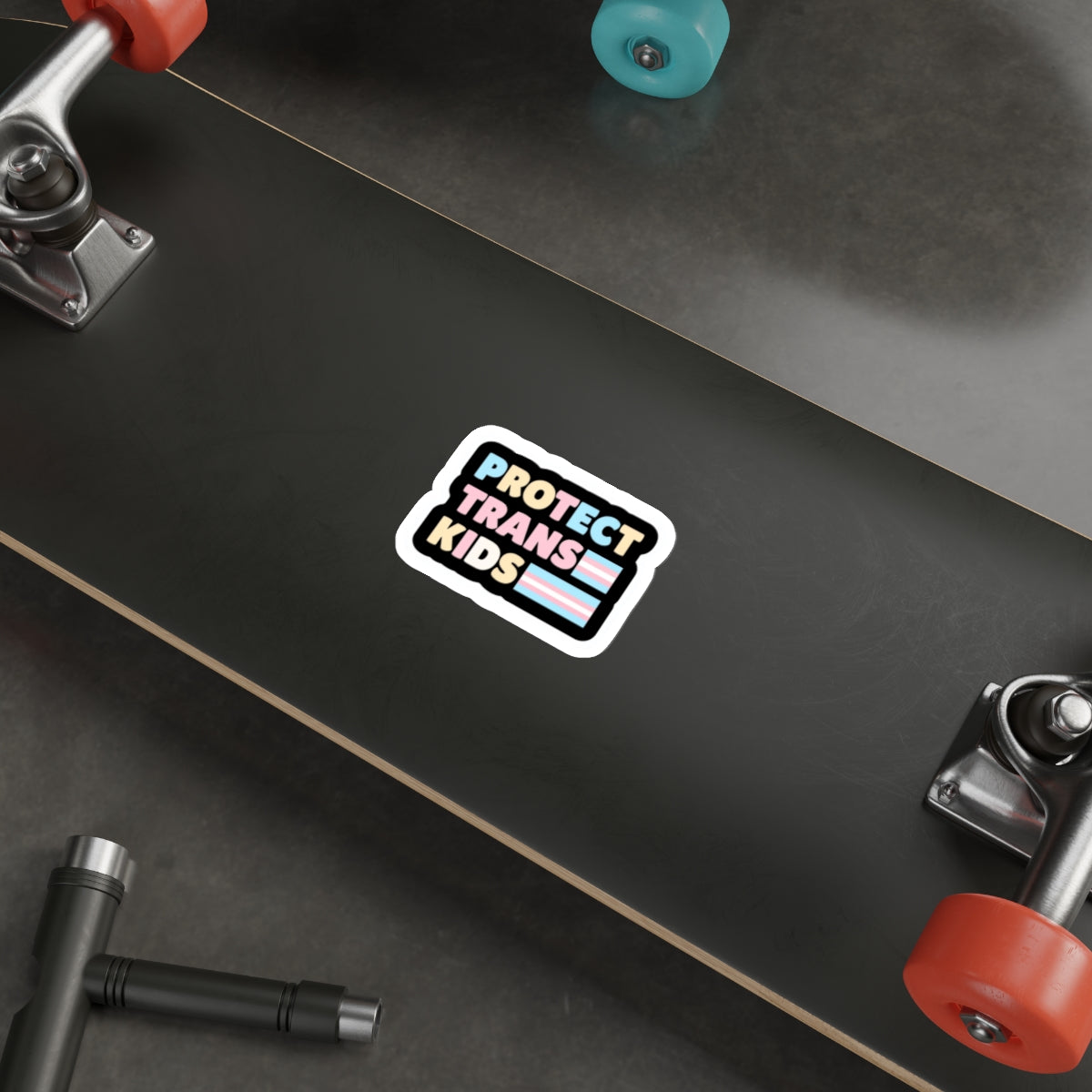 Die-Cut Stickers - Protect Trans Kids Sticker