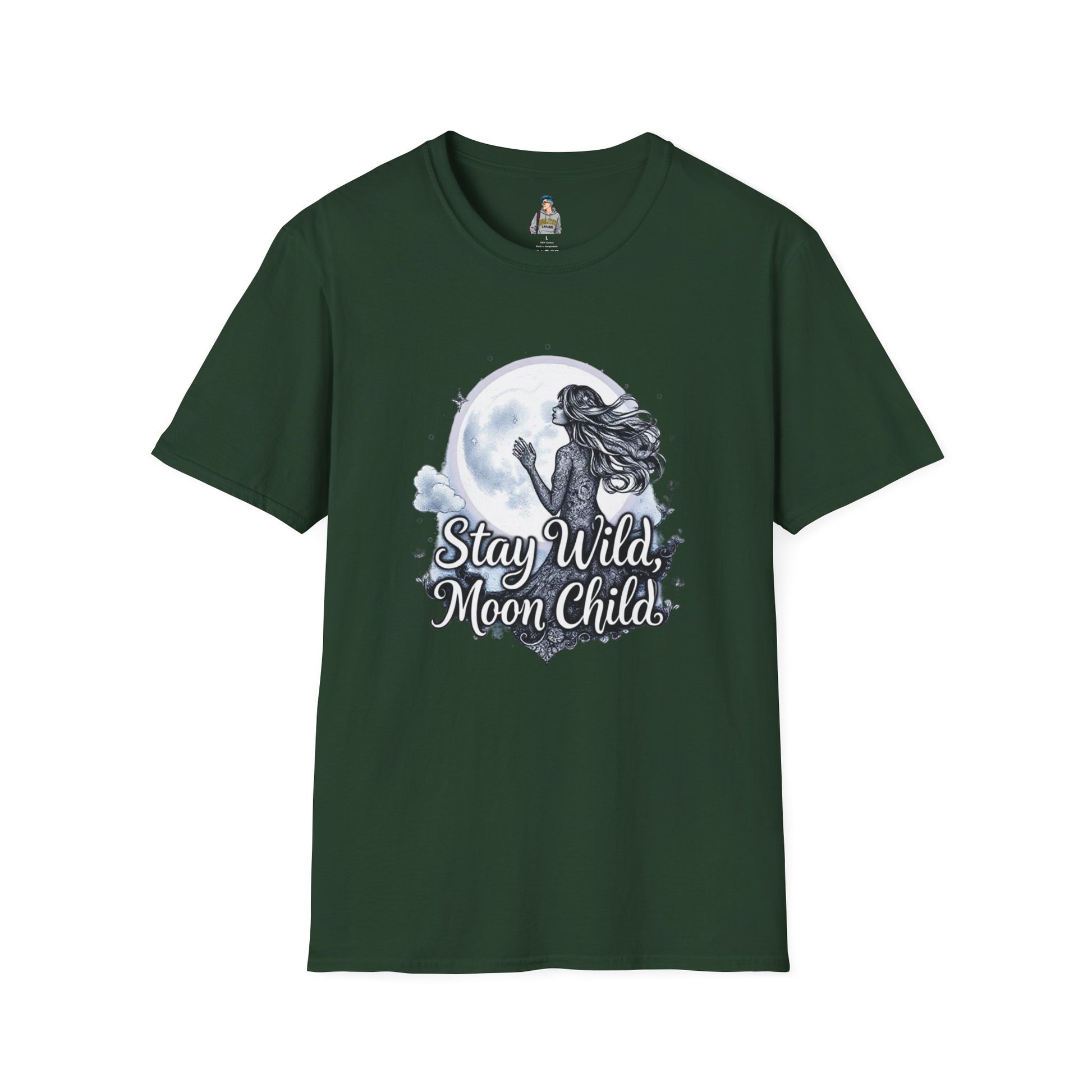 Gypsy Moon T-Shirt - Stay Wild Moon Child