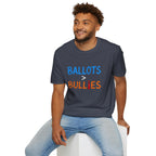 Ballots > Bullies T-Shirt — "I Will Not Be Intimidated" Voter Rights Tee