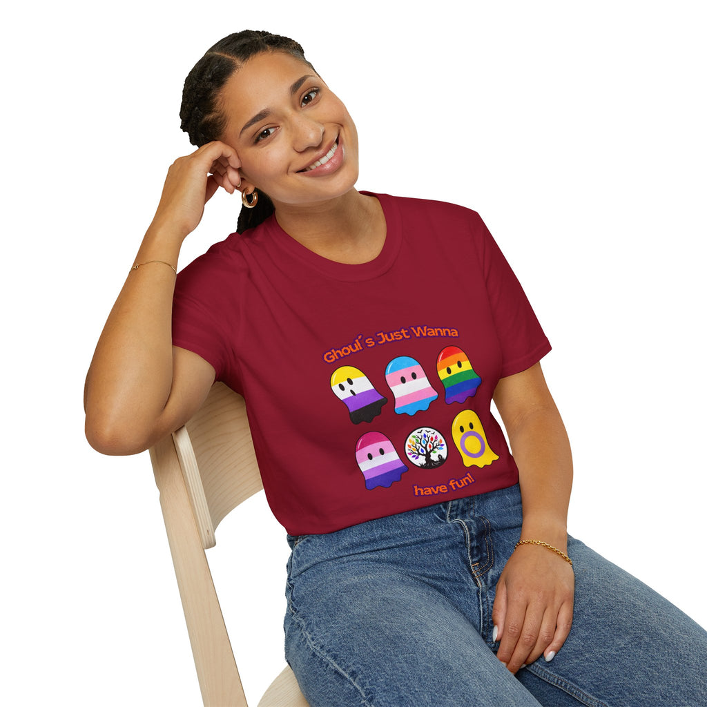 Ghouls Just Wanna Have Fun Pride Tree Las Vegas T-Shirt