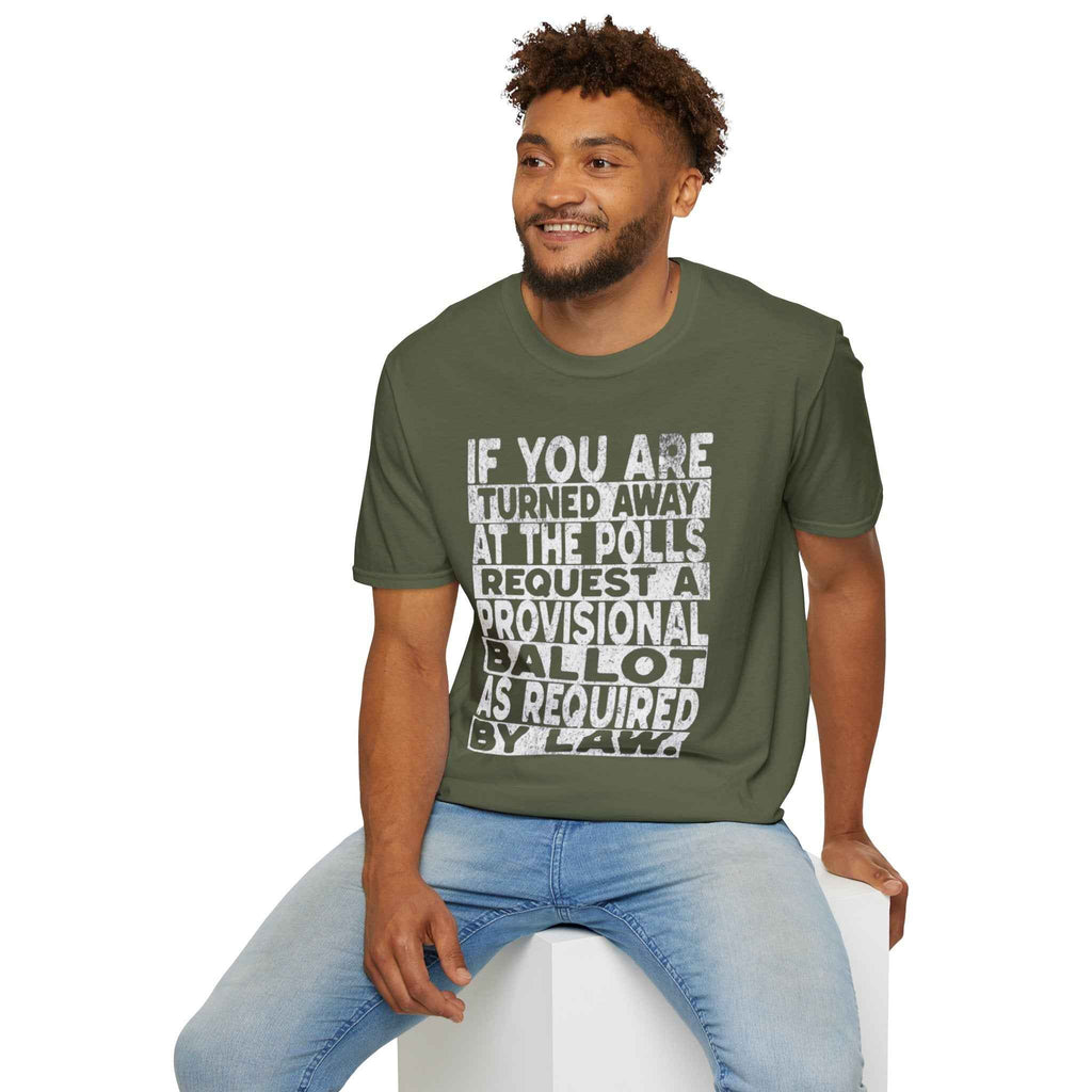 Do Not Be Intimidated Know Your Rights Voting Tee-English