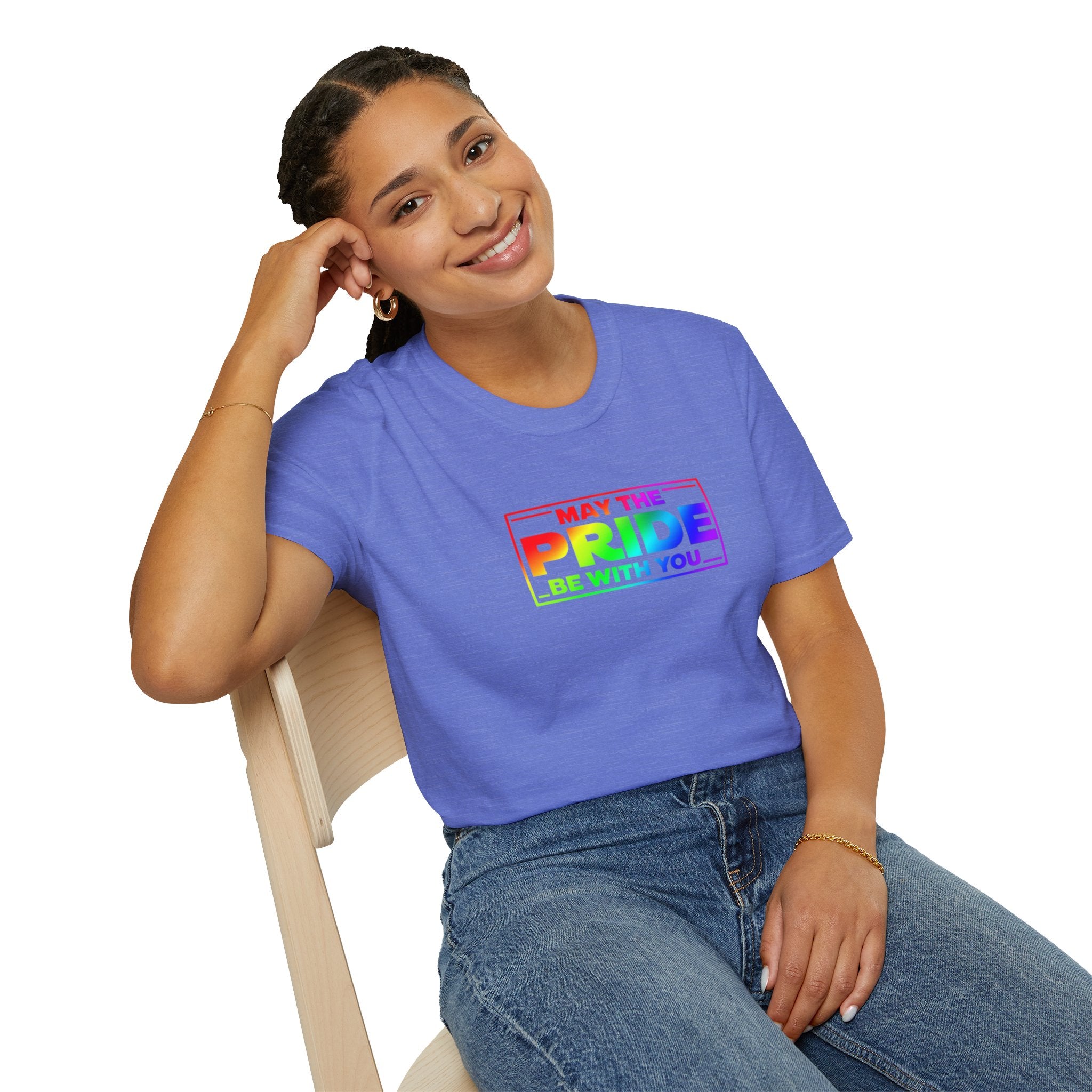 Pride Graphic T-Shirt - May The Pride Be With You - Unisex