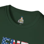 End Fascism Unisex Softstyle T-Shirt | Bold Patriotic Statement Tee