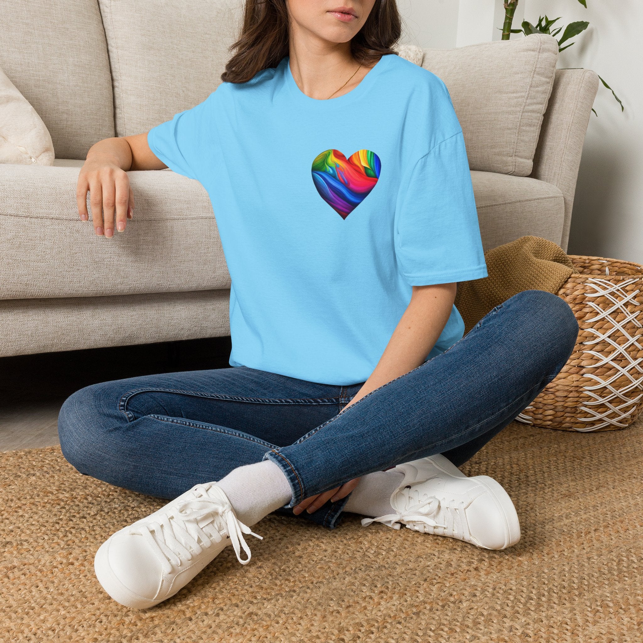 Pride Heart Design T-shirt