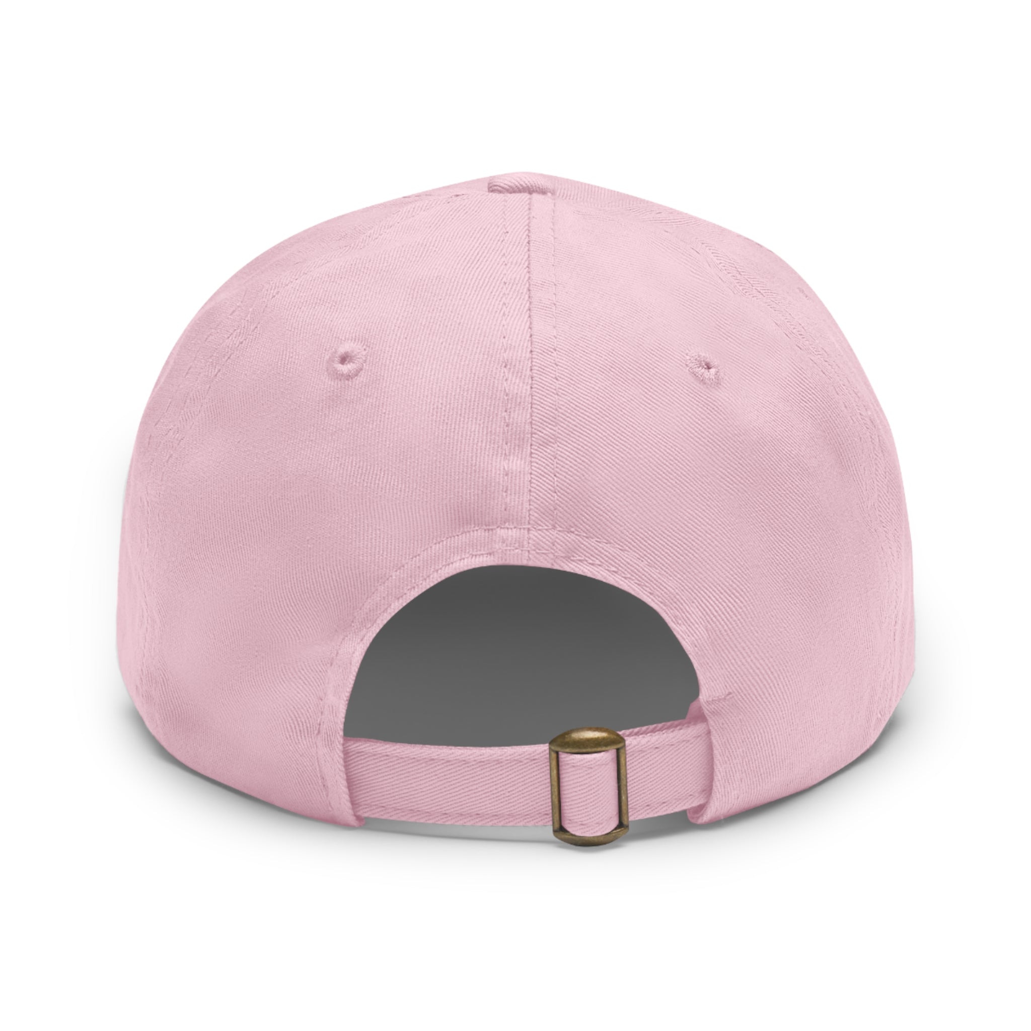 Stylish Dad Hat with FDT Leather Patch - Casual Sun Protection for Dads