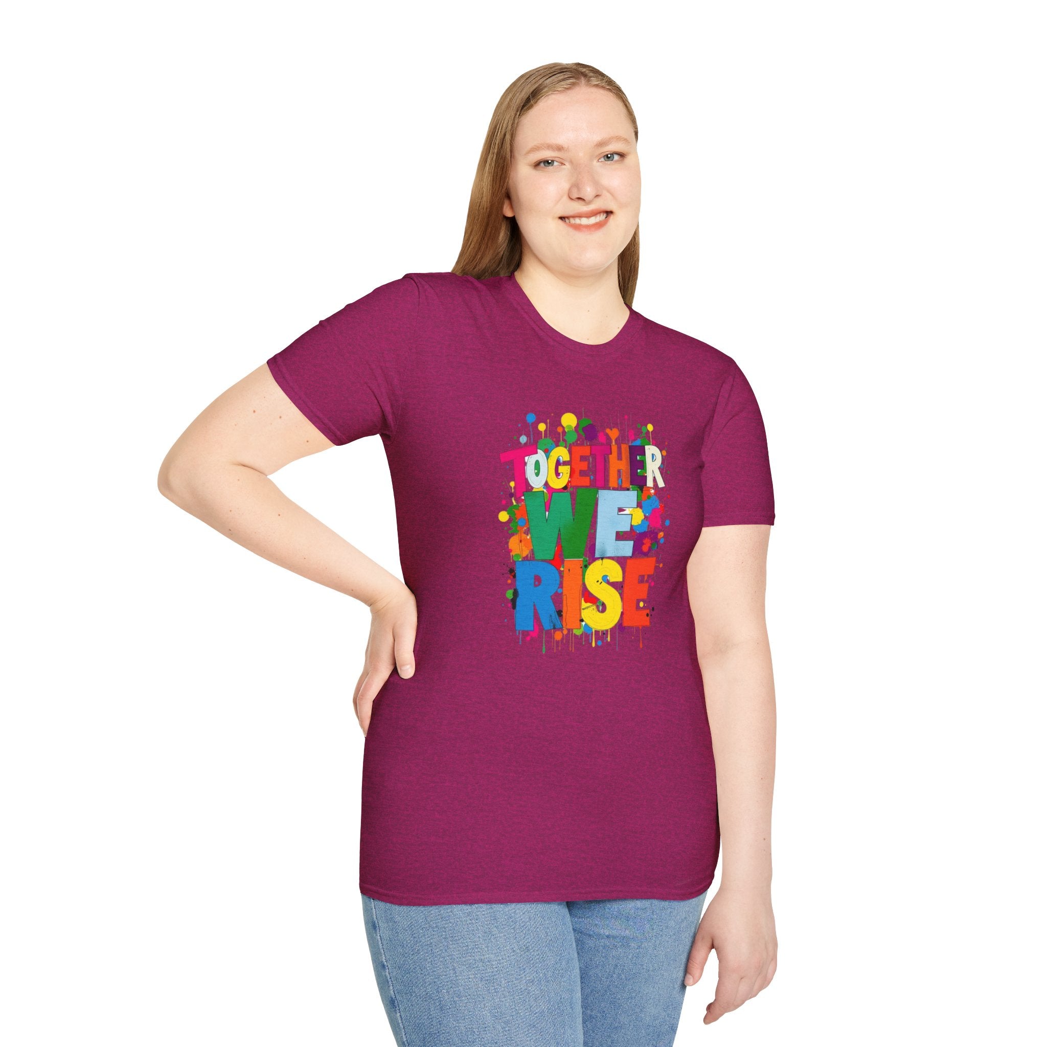 Together We Rise Unisex Softstyle T-Shirt
