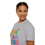 Free Parent Hugs T-Shirt — Colorful Affirming Pride