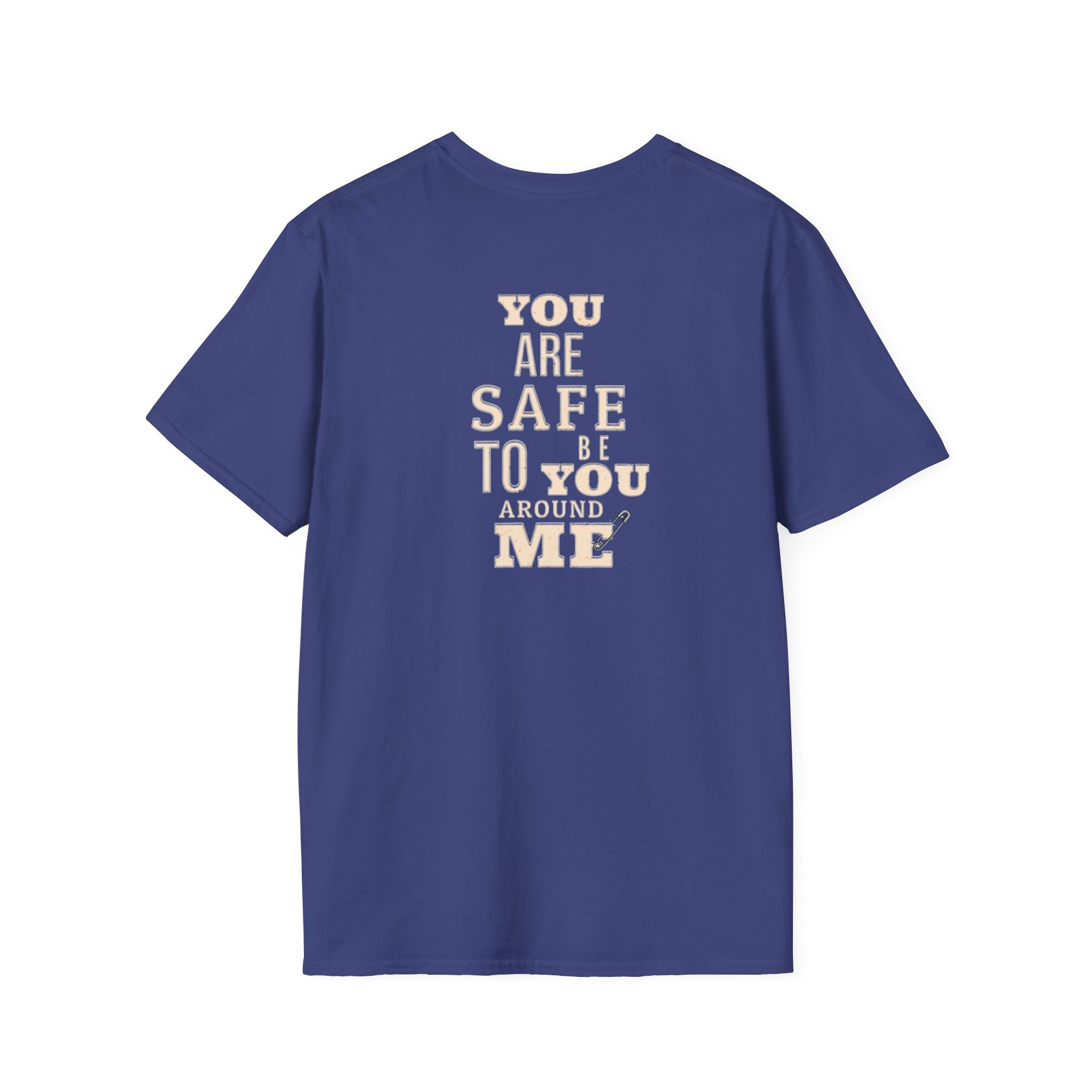 Safety Pin Know That You Are Loved Inspirational Tee Unisex Softstyle T-Shirt