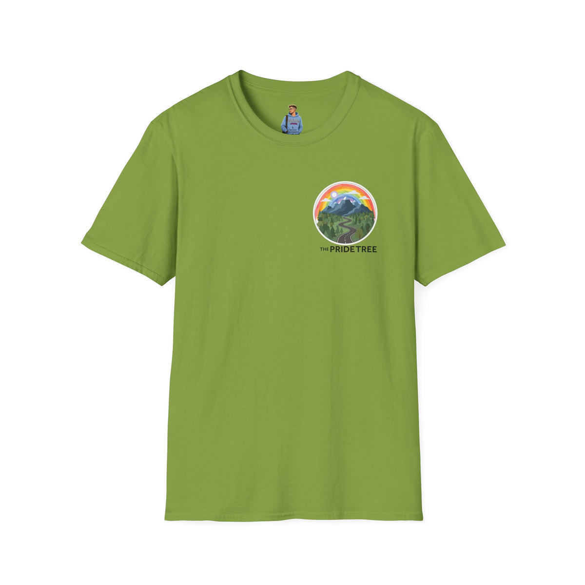 Pride Tree Las Vegas Mountain Graphic T-Shirt