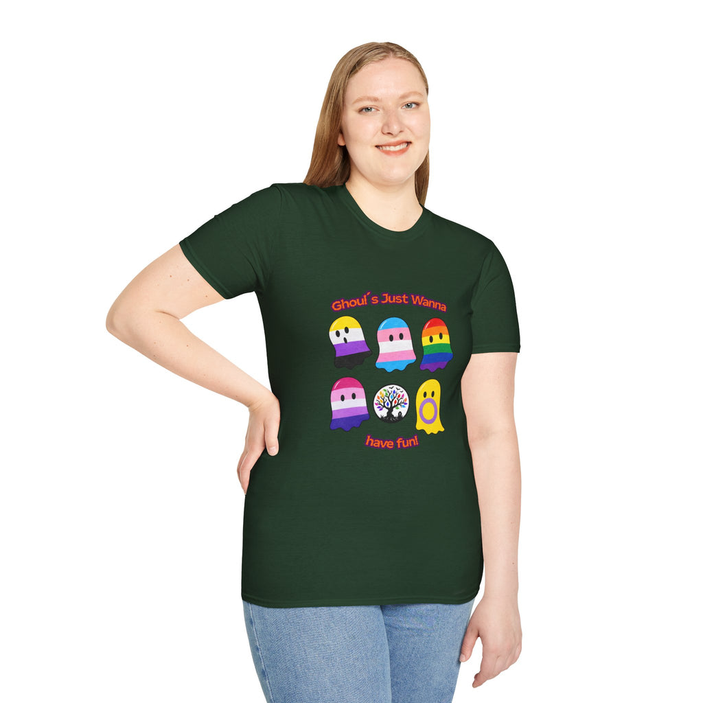 Ghouls Just Wanna Have Fun Pride Tree Las Vegas T-Shirt