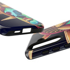 Statue of Liberty Neon Glowing Art Tough Case for Android & iPhone