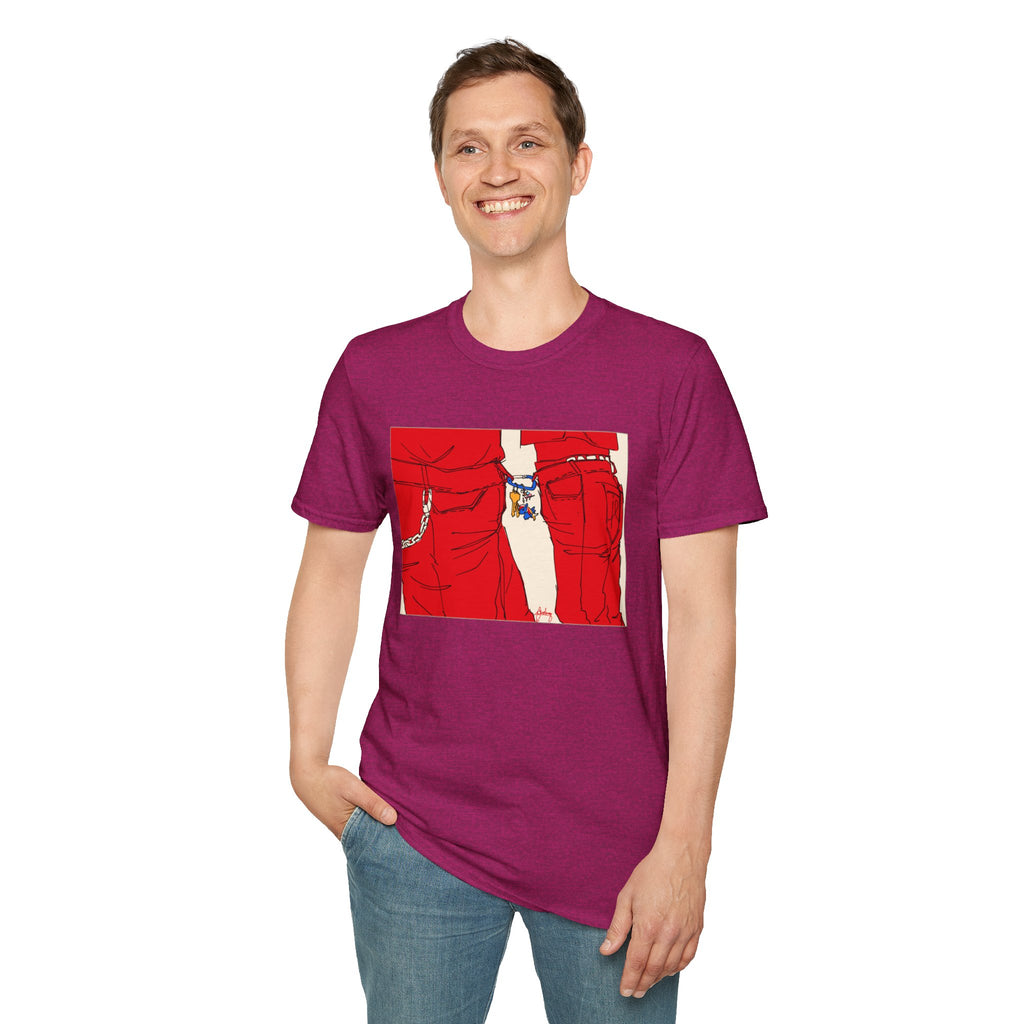 Red Jeans by Audrey Pride Tree Las Vegas T-Shirt
