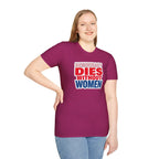 Democracy Dies Without Women Unisex Softstyle T-Shirt