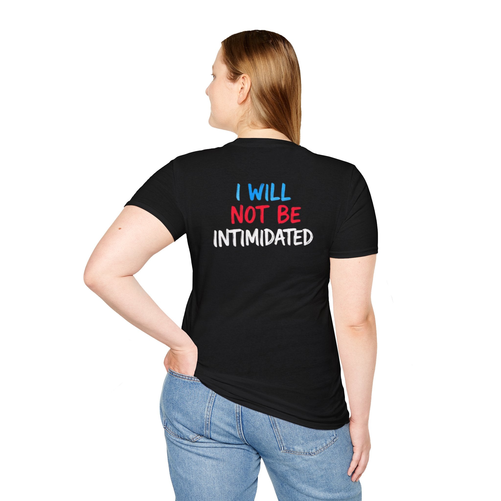 Ballots > Bullies T-Shirt — "I Will Not Be Intimidated" Voter Rights Tee