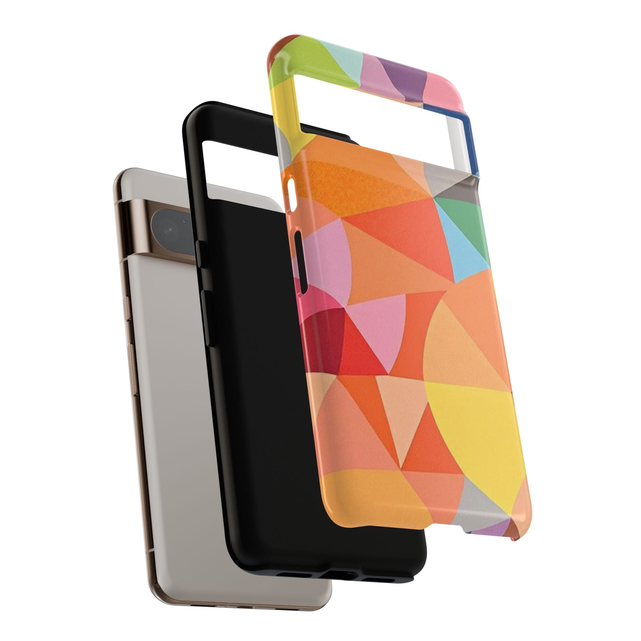 Colorful Geometric Tough Case for Android