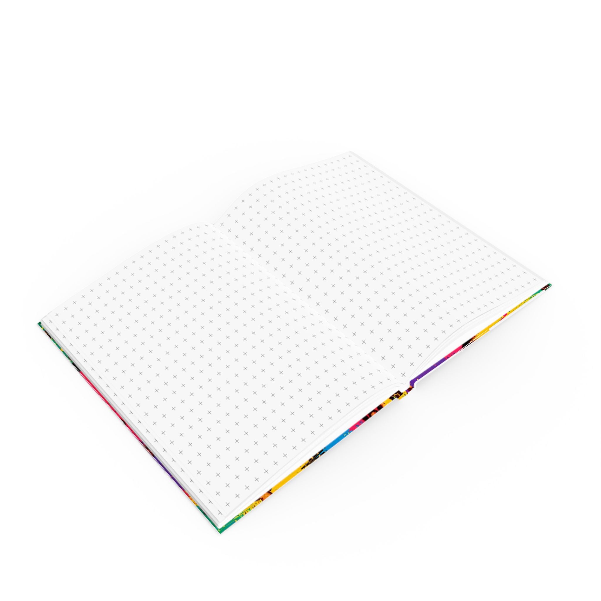 Colorful Puppy Prints Hard Backed Journal - Perfect for Gifts, Journaling, and Celebrations