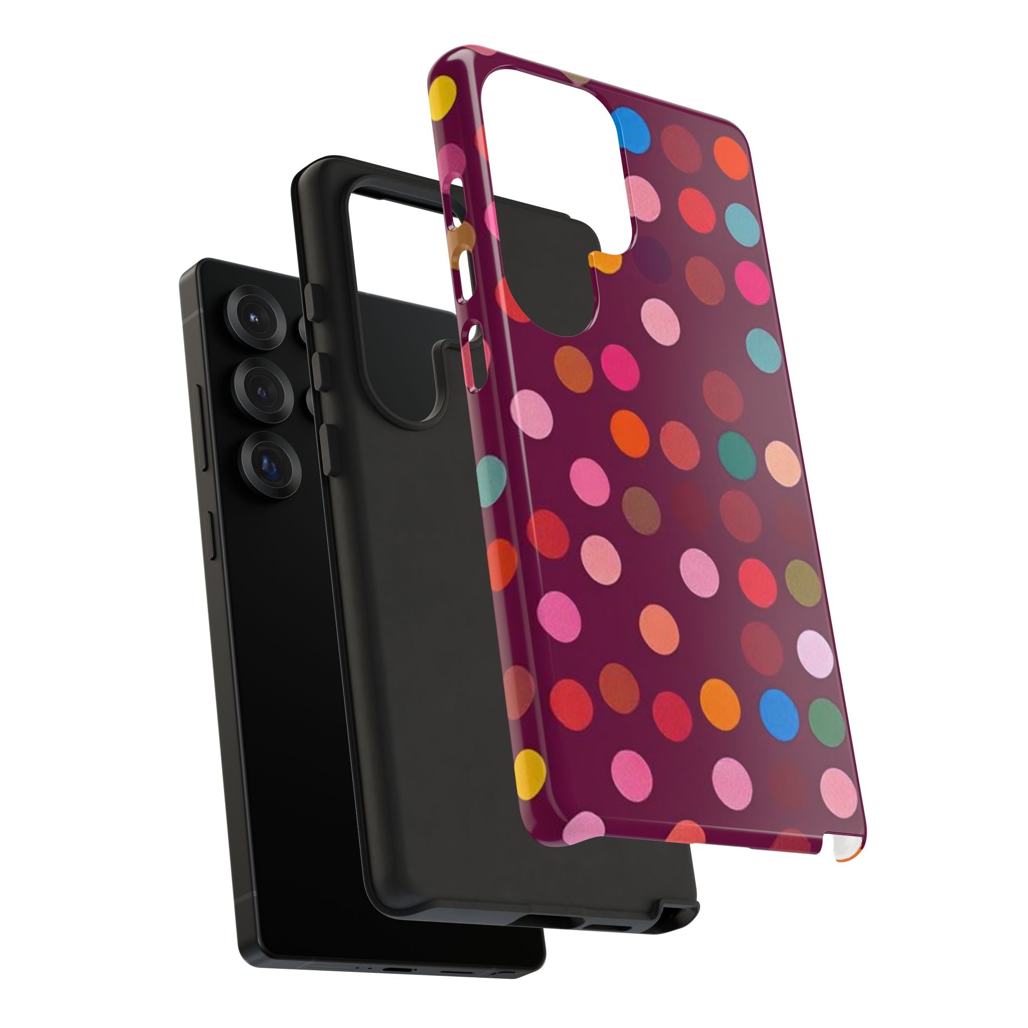 Polka-Dot Colorful Tough Case for Android