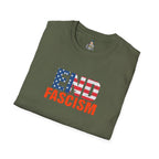 End Fascism Unisex Softstyle T-Shirt | Bold Patriotic Statement Tee
