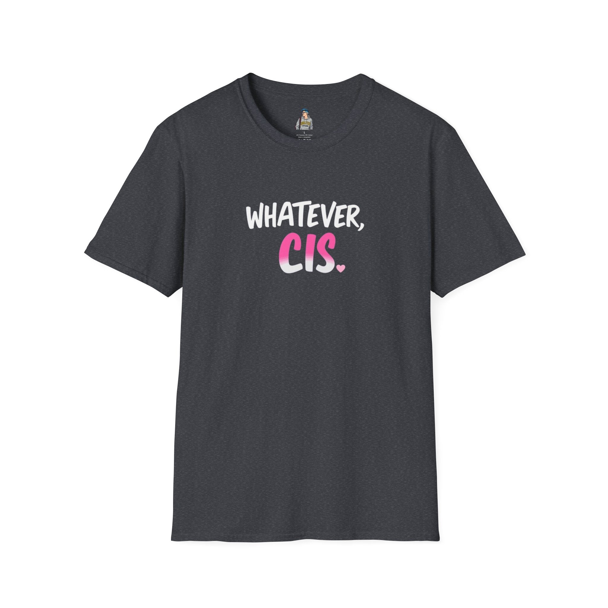 Whatever, CIS Unisex Softstyle T-Shirt - Comfortable and Inclusive Pride Apparel