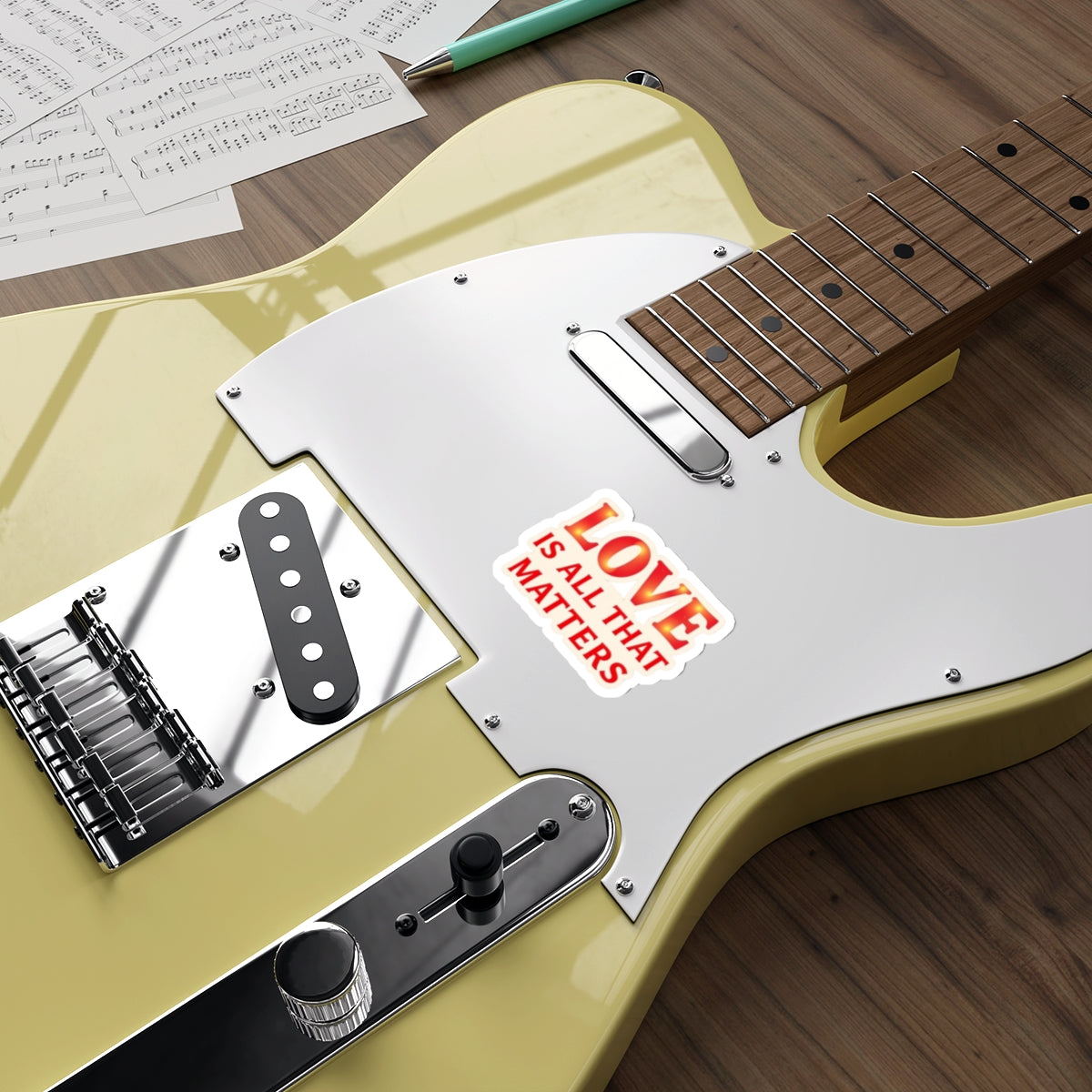 Die-Cut Stickers - LOVE IS ALL THAT MATTERS