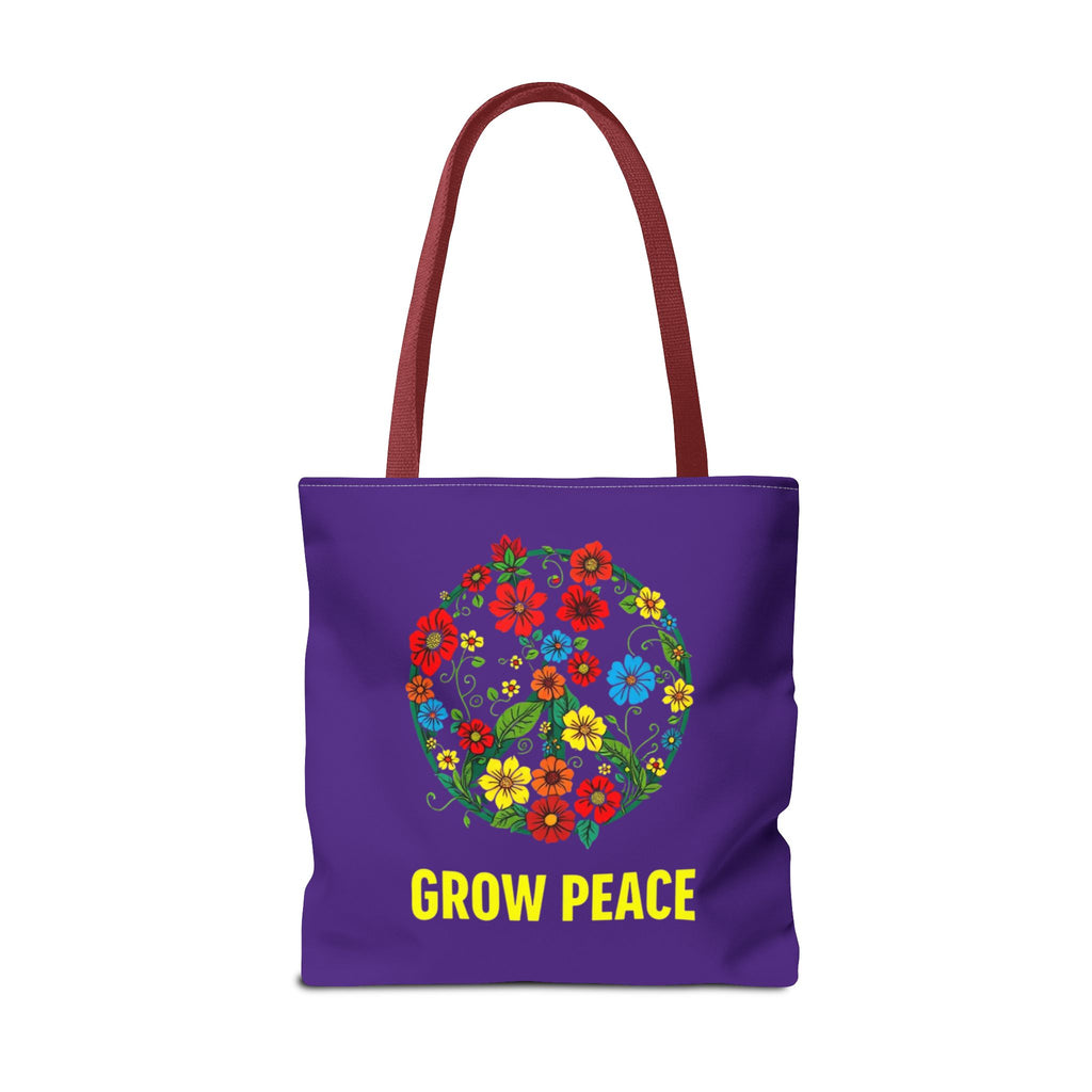 Grow Peace Tote Bag