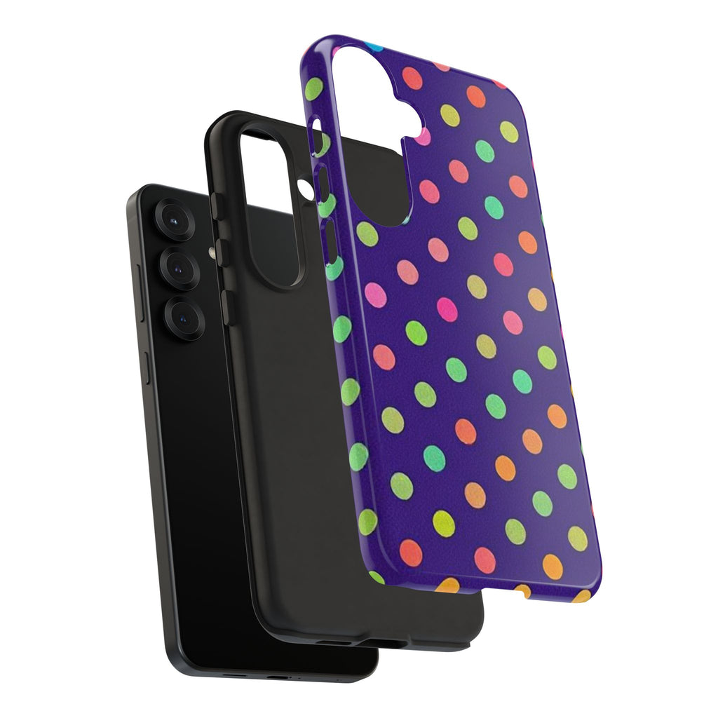 Colorful Polka-Dot Tough Case for Android