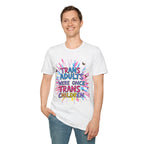 Trans Awareness Unisex T-Shirt, LGBTQ+ Pride Shirt, Gift for Allies, Feminist Apparel, Support Trans Rights