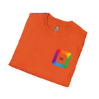 Pride-Theme Unisex Softstyle T-Shirt - "True freedom is Equality for ALL"