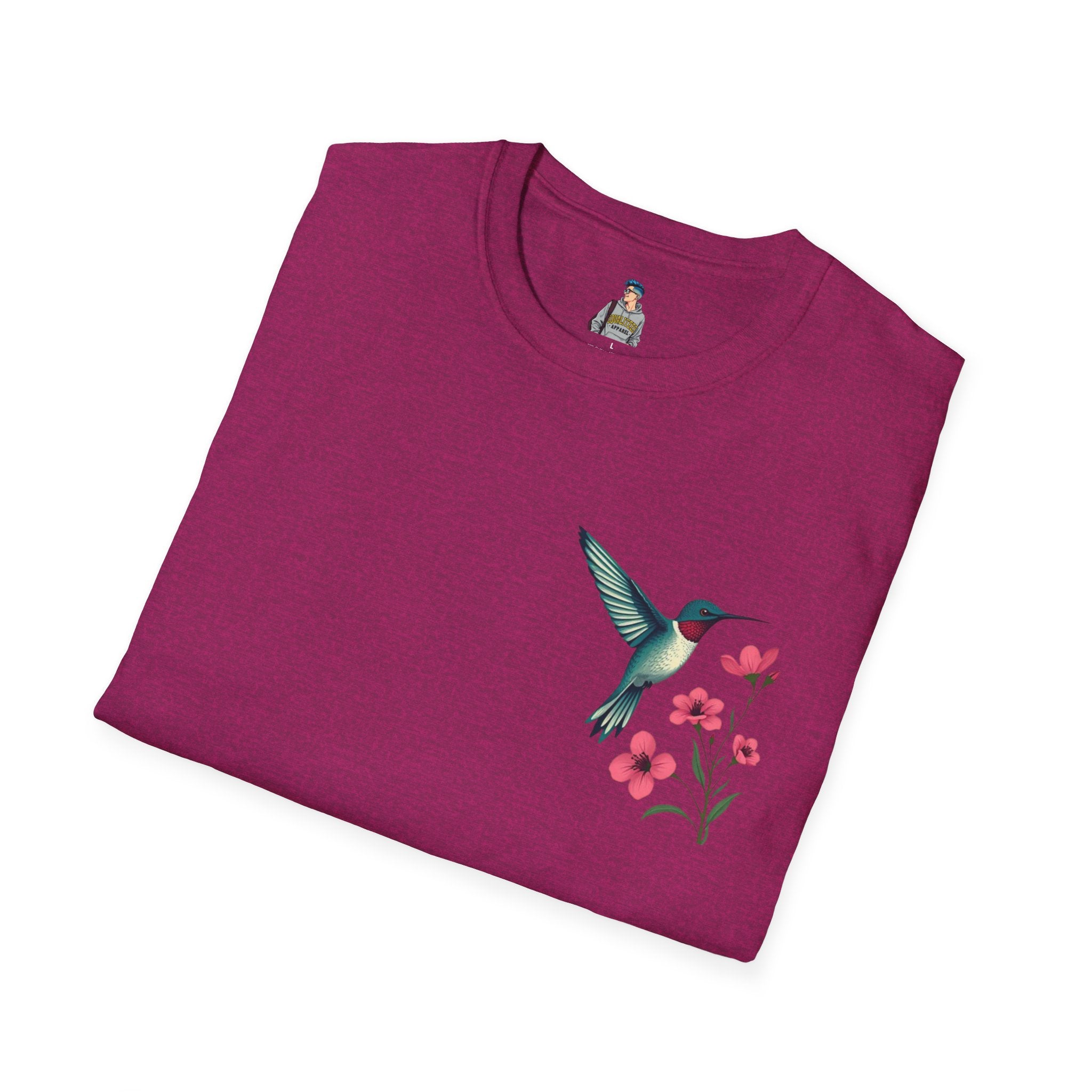 Floral Hummingbird T-Shirt