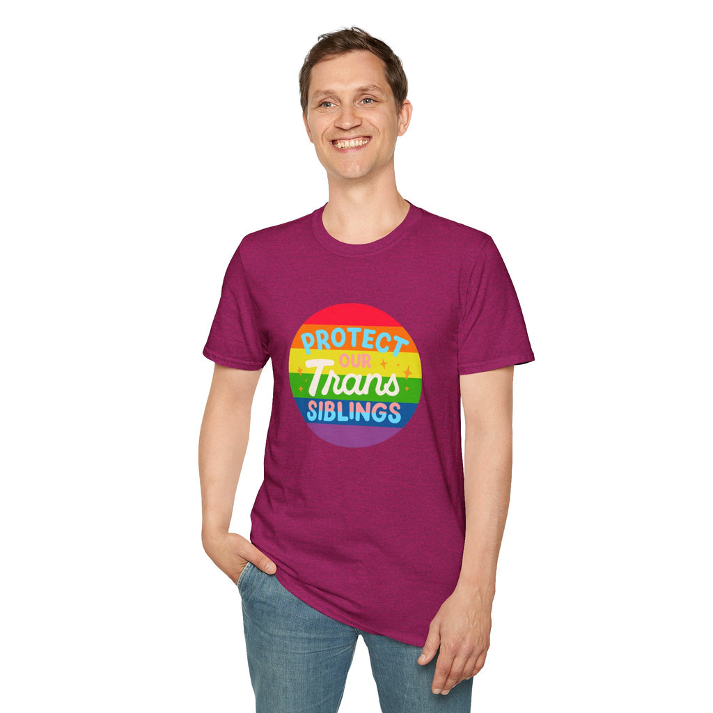 Protect Our Trans Siblings Pride Tree Las Vegas T-Shirt