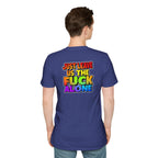 We are WHO We Are Just Leave Us tf Alone Pride Tee