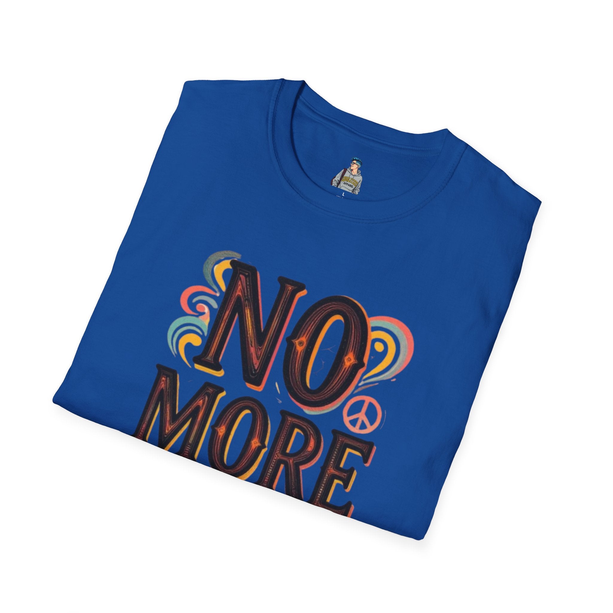 No More War Peace T-Shirt — Retro Anti-War Graphic Tee