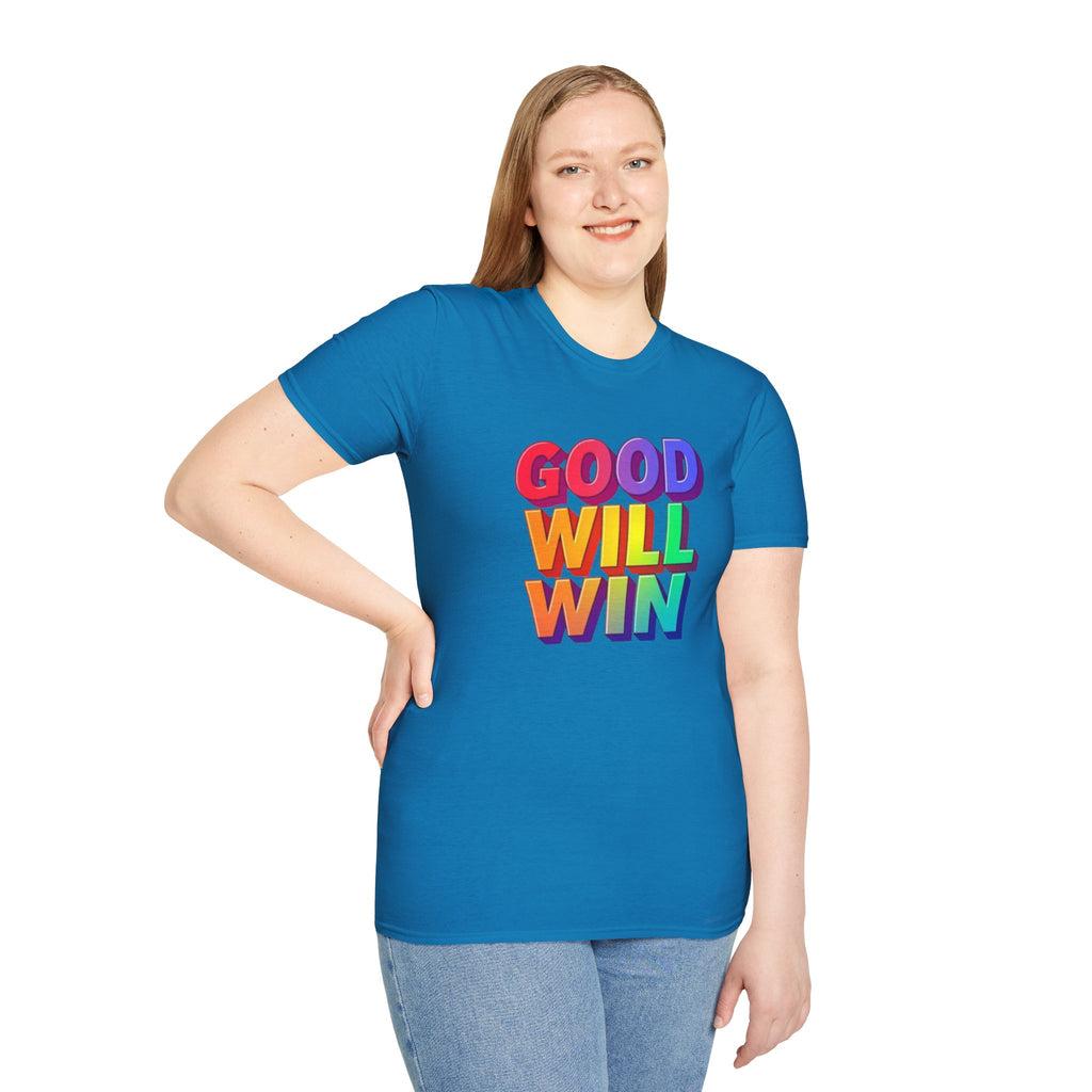 Rainbow Good Will Win T-shirt