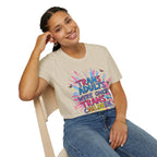 Trans Awareness Unisex T-Shirt, LGBTQ+ Pride Shirt, Gift for Allies, Feminist Apparel, Support Trans Rights