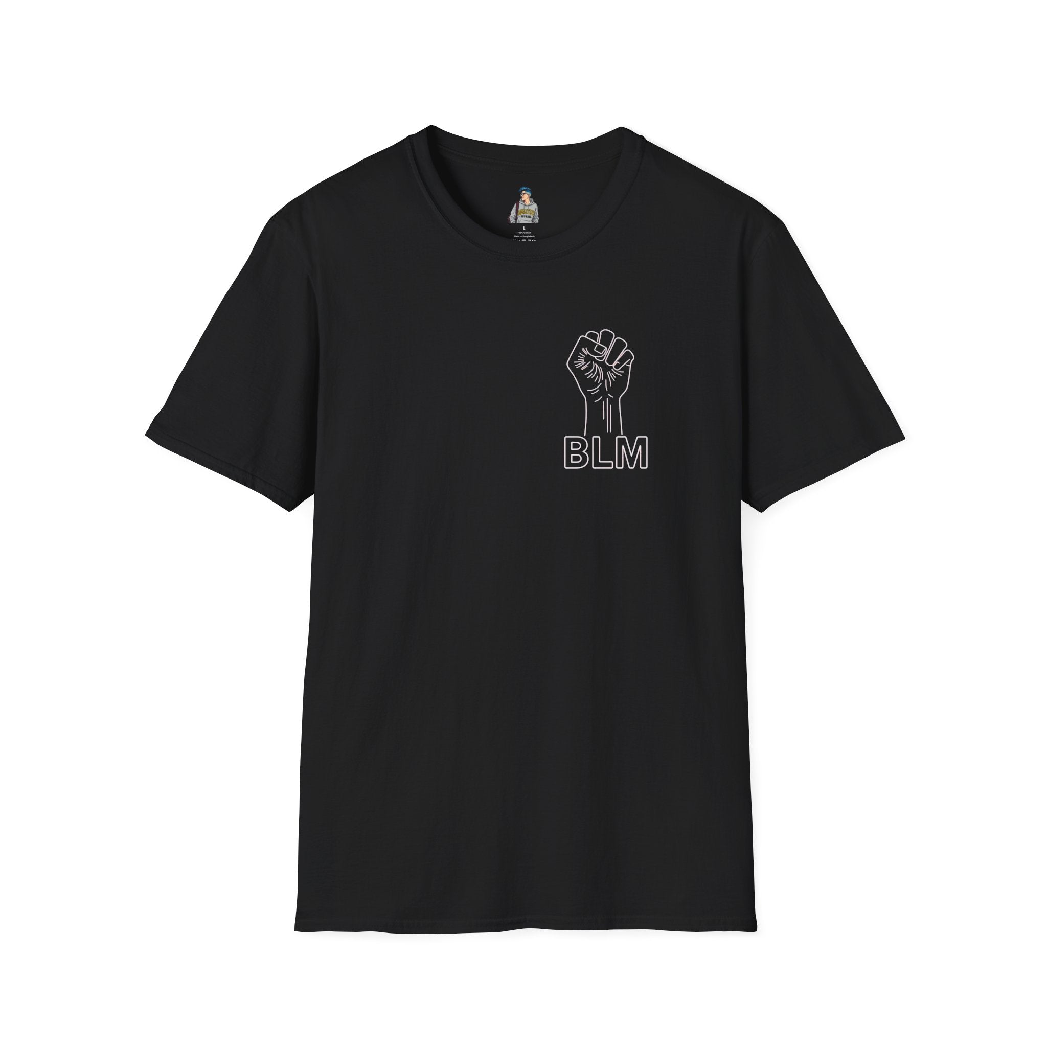 BLM Unisex Softstyle T-Shirt - Celebrate Equality and Justice