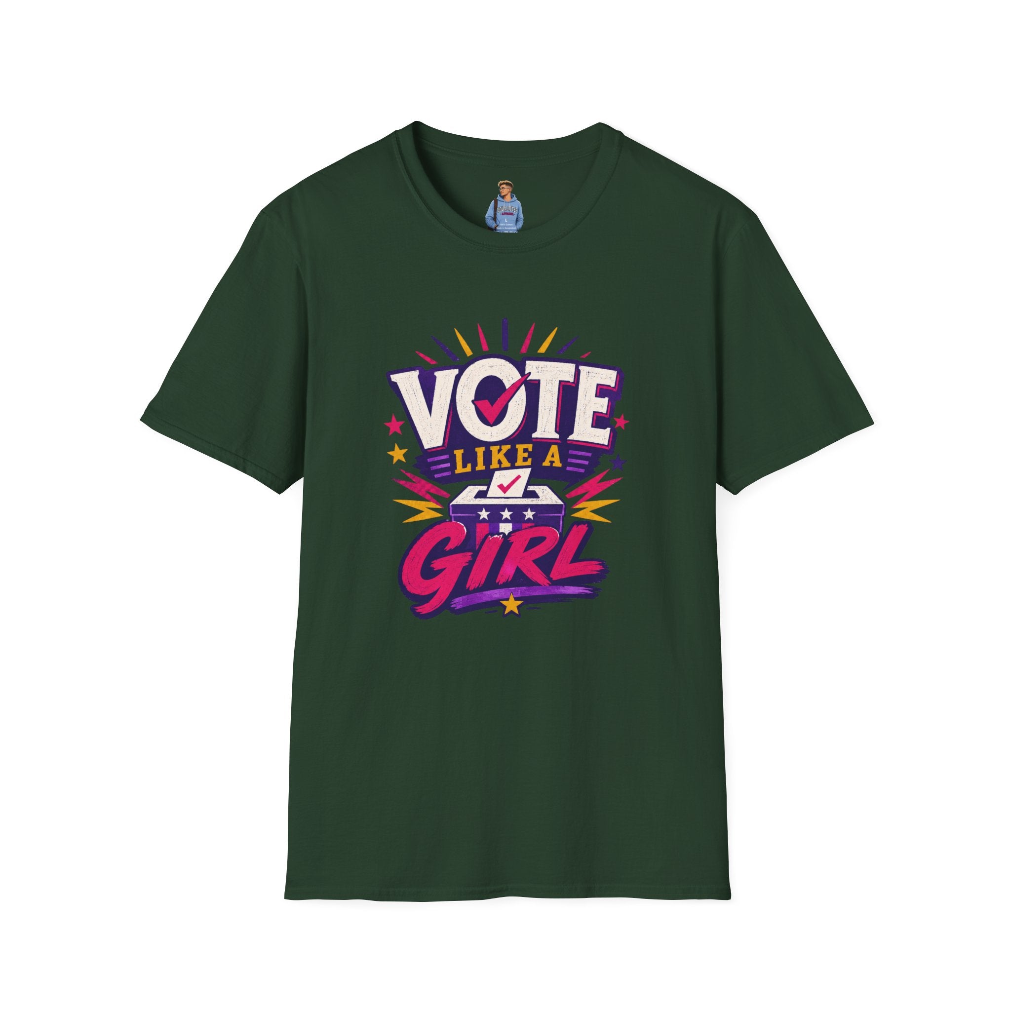 Vote Like a Girl T-Shirt