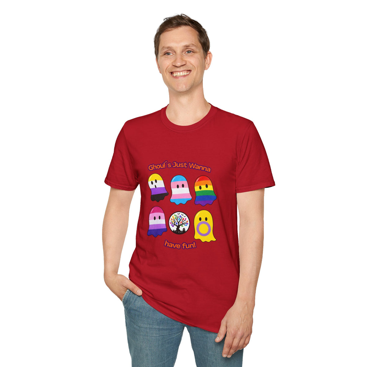 Ghouls Just Wanna Have Fun Pride Tree Las Vegas T-Shirt