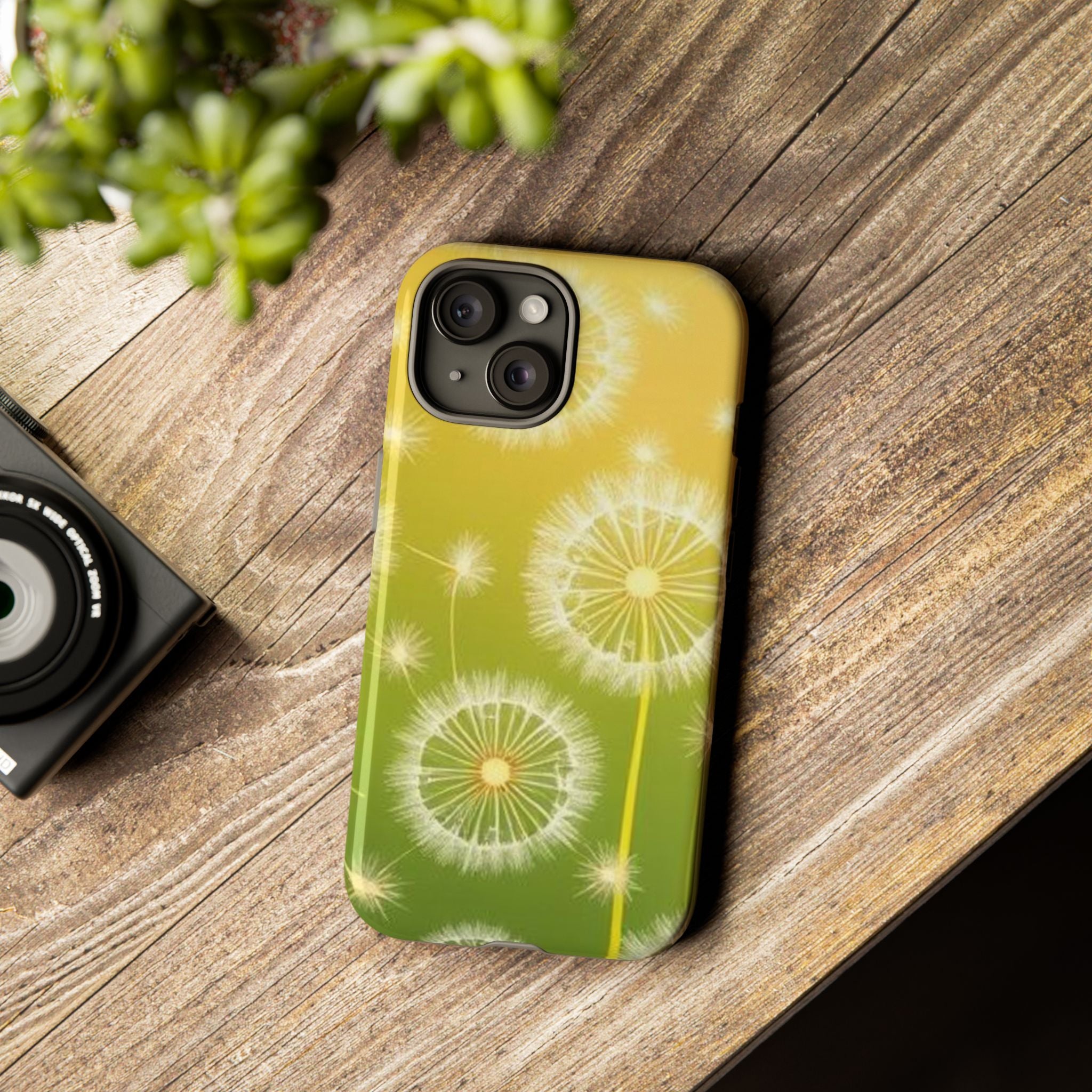 Dandelion Breeze Tough Phone Case for iPhone