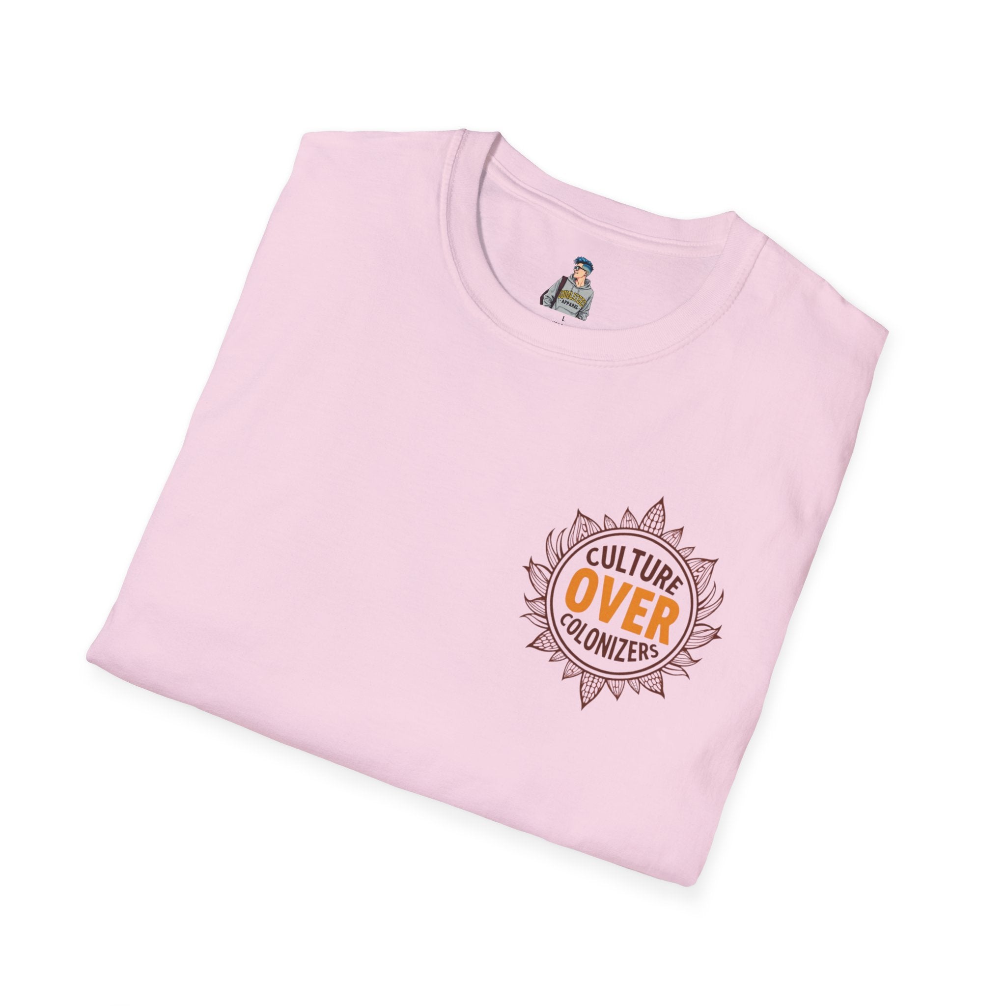 Culture Over Colonizers Unisex Softstyle T-Shirt