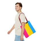 Pansexual Pride Flag Tote Bag