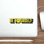 Die-Cut Stickers - Be Yourself Smiley