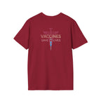 Unisex Softstyle T-Shirt - "Get Poked - Vaccines Save Lives" Statement Tee