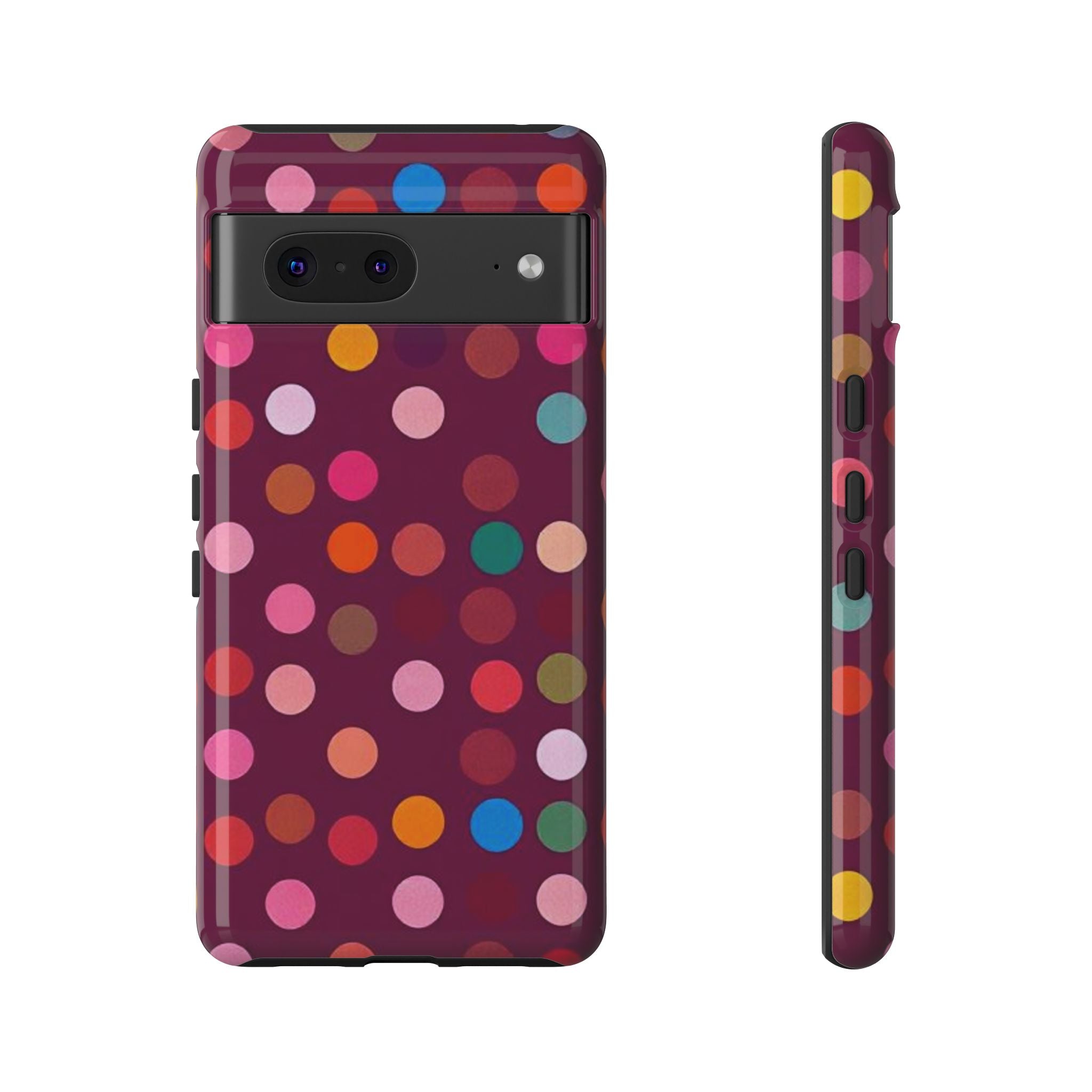 Polka-Dot Colorful Tough Case for Android