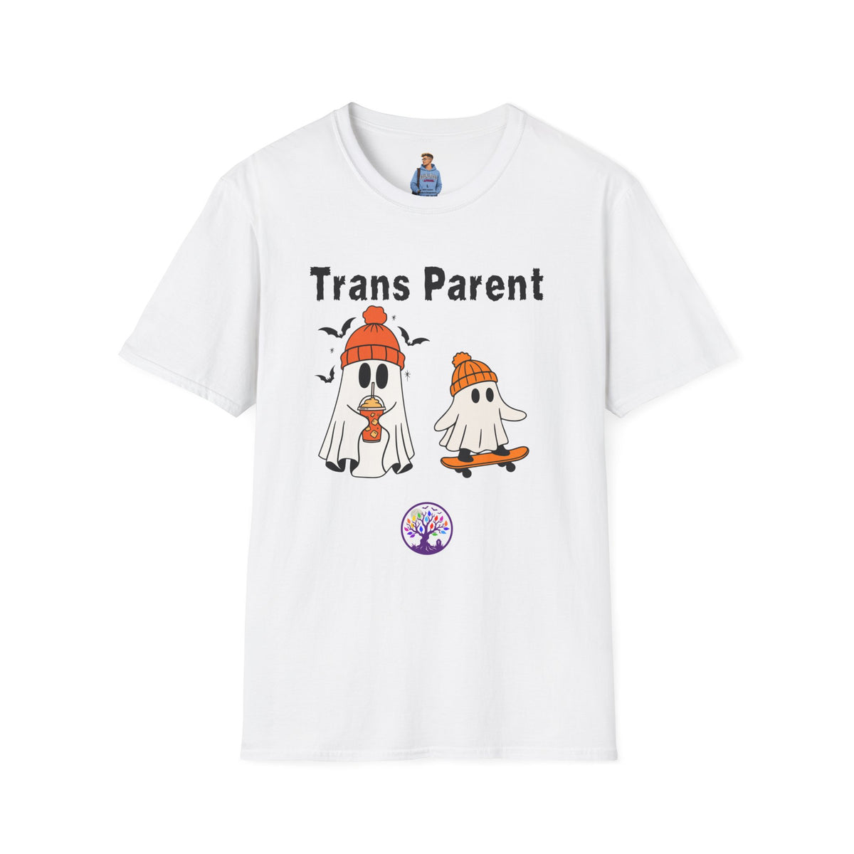 Trans Parent 7 Halloween Pride Tree Las Vegas T-Shirt