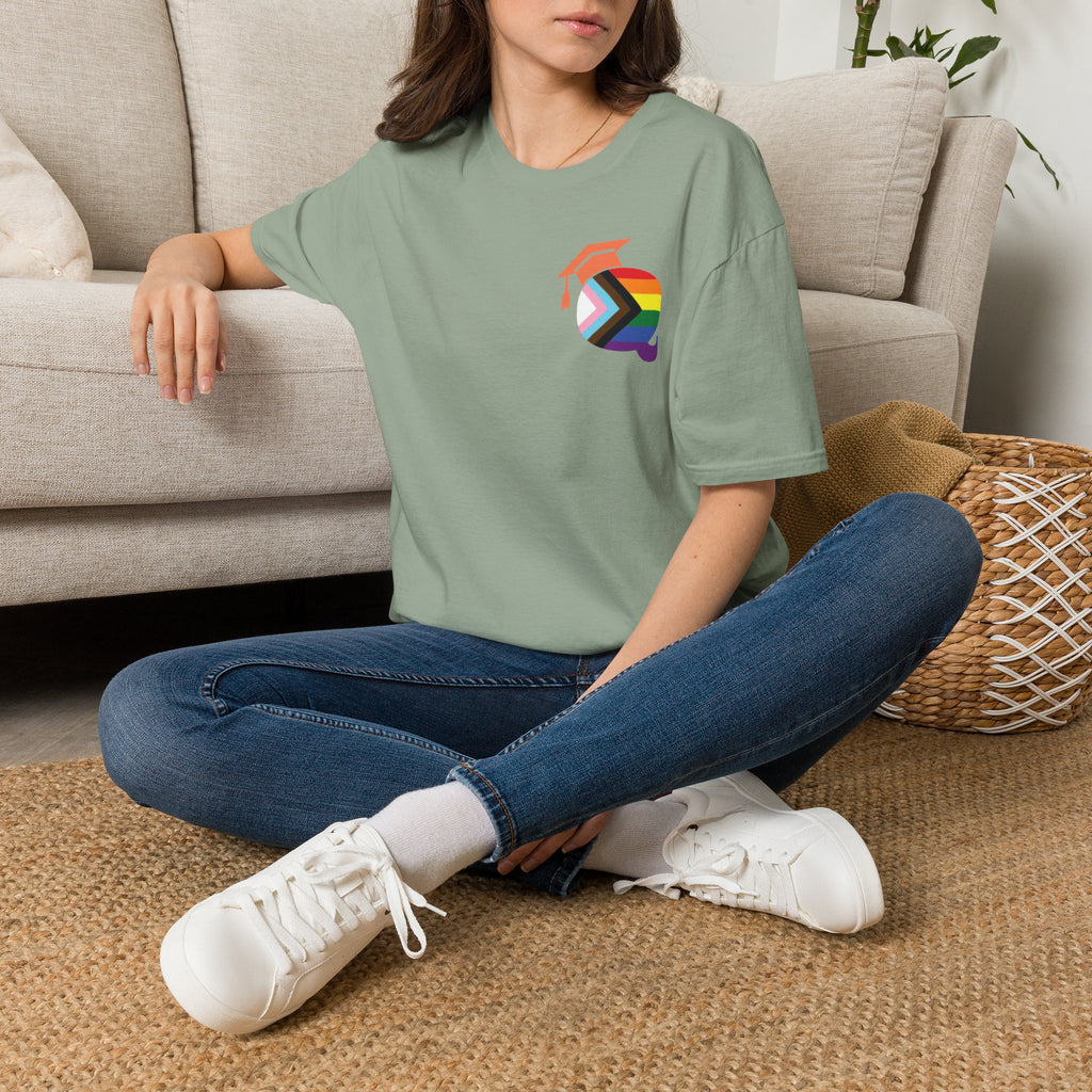 TWQ - Teaching While Queer Unisex Softstyle Logo T-shirt