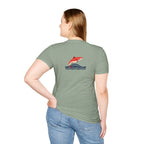 Jumping Salmon Native Pride Softstyle Unisex T-shirt