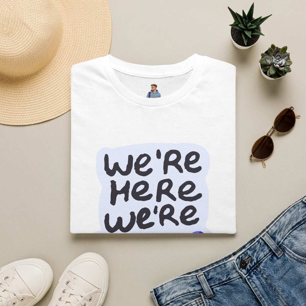 We’re Here We’re Queer Pride Tree Las Vegas T-Shirt