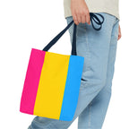 Pansexual Pride Flag Tote Bag