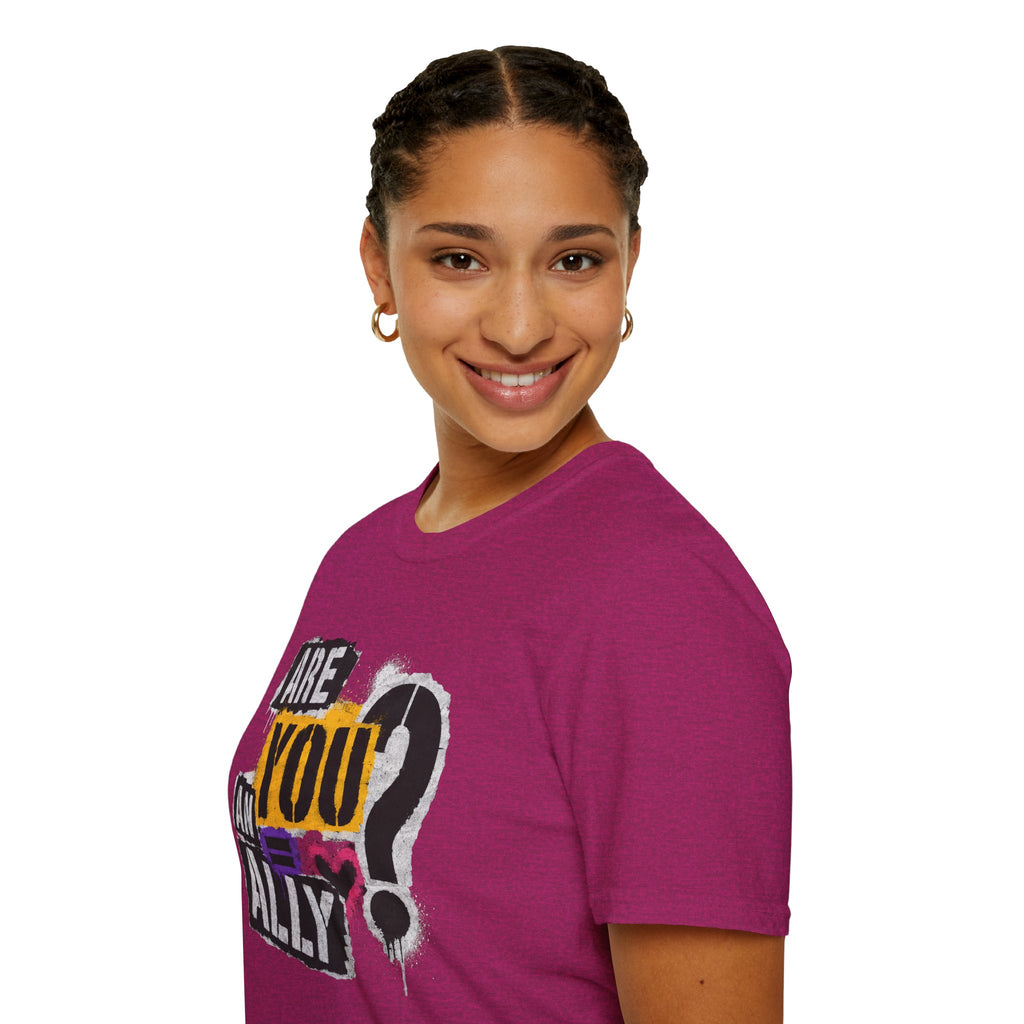 Are You An Ally? Graphic T‑Shirt — Pride & Allyship Tee
