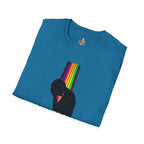 Unisex Softstyle T-Shirt - LGBTQ+ Empowerment T-Shirt: Conversion Therapy is Torture & We All Belong